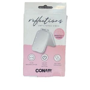 Conair Travel Led Mirror Foldable 3x Magnification